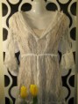 Delicado Mini Vestido color Marfil /disponible en Negro